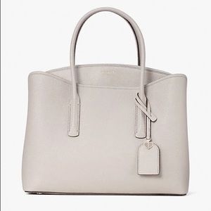NEW Condition ✨KATE SPADE LARGE MARGAUX SATCHEL in Taupe